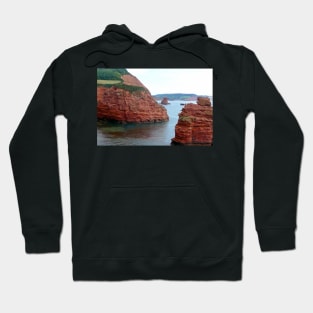 Ladram Bay Jurassic Devon England Hoodie